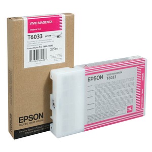 EPSON T6033  vivid magenta Druckerpatrone von Epson