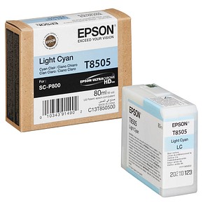 EPSON T8505  Light Cyan Druckerpatrone von Epson