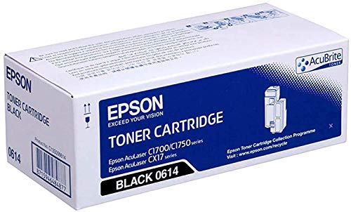 Epson C13S050614 AL-C1700 Tonerkartusche schwarz hohe Kapazität 2k von Epson