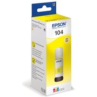 Epson C13T00P440 Original Tintenbehälter 104 Gelb EcoTank von Epson