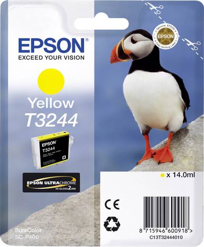 Epson Druckerpatrone T3244 Original Gelb C13T32444010 von Epson