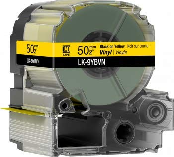Epson LK-9WBVN Consumables Klebeband, Vinyl, Gelb, Schwarz, 50 mm, 7 m Epson LK-9WBVN Consumables Klebeband, Vinyl, Gelb, Schwarz, 50 mm, 7 m von Epson