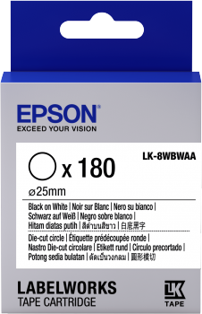 EPSON Band Die-cut schw./wei� 42mm (C53S658901) von Epson