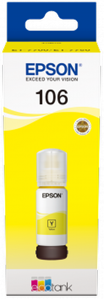 Epson Original 106 - Tinte gelb -  C13T00R440 von Epson