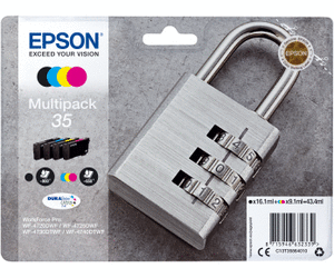 Epson Original - 4er-Pack Tinte 35 B/C/M/Y von Epson