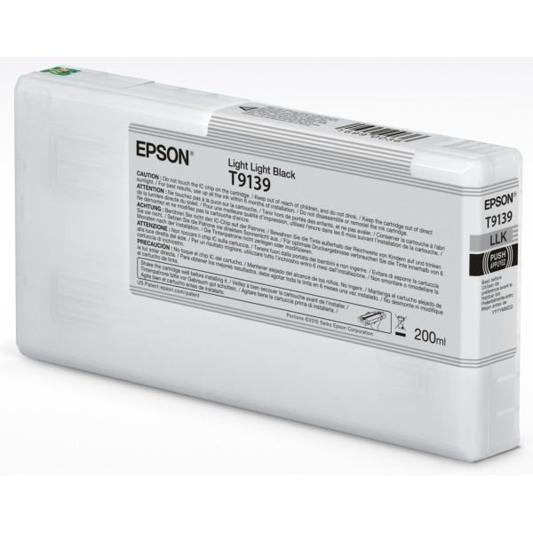 Epson Original Tinte light light schwarz T9139 - C13T913900 von Epson