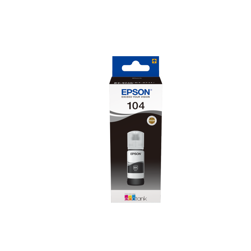 Epson Original Tinte schwarz 104 - C13T00P140 von Epson