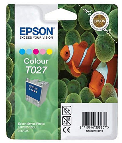 Epson T027 Tintenpatrone Fische, Multipack, 5-farbig von Epson