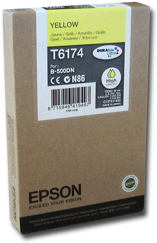 Epson Tinte gelb High Capacity für B-300/500DN von Epson