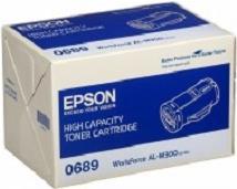 Epson - Tonerpatrone - High Capacity - 1 x Schwarz - 10000 Seiten - f�r WorkForce AL-M300D, AL-M300DN, AL-M300DT, AL-M300DTN (C13S050689) von Epson