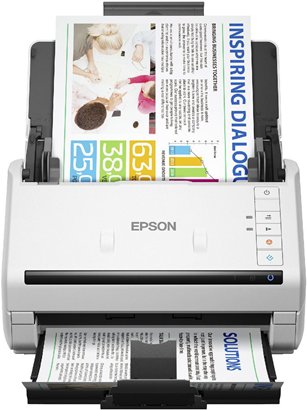 Epson WorkForce DS-770II - Dokumentenscanner - Duplex - 215.9 x 6096 mm - 600 dpi x 600 dpi - bis zu 45 Seiten/Min. (einfarbig) / bis zu 45 Seiten/Min. (Farbe) - automatischer Dokumenteneinzug (100 Bl�tter) - bis zu 7000 Scanvorg�nge/Tag - USB 3.0 von Epson