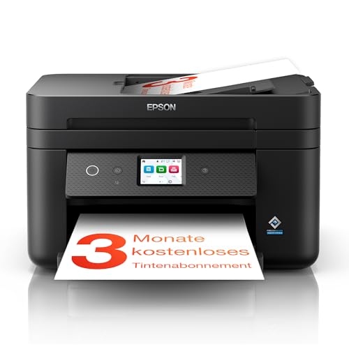 WorkForce WF-2960DWF A4-Multifunktions-Tintenstrahldrucker mit kabellosem Betrieb und 3 Monaten kostenloser Tinte mit ReadyPrint-Abonnement im Rahmen von Advantage+* von Epson