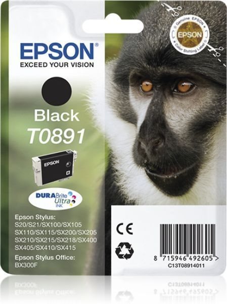 T0891 - schwarz - Original - Blisterverpackung - T von Epson