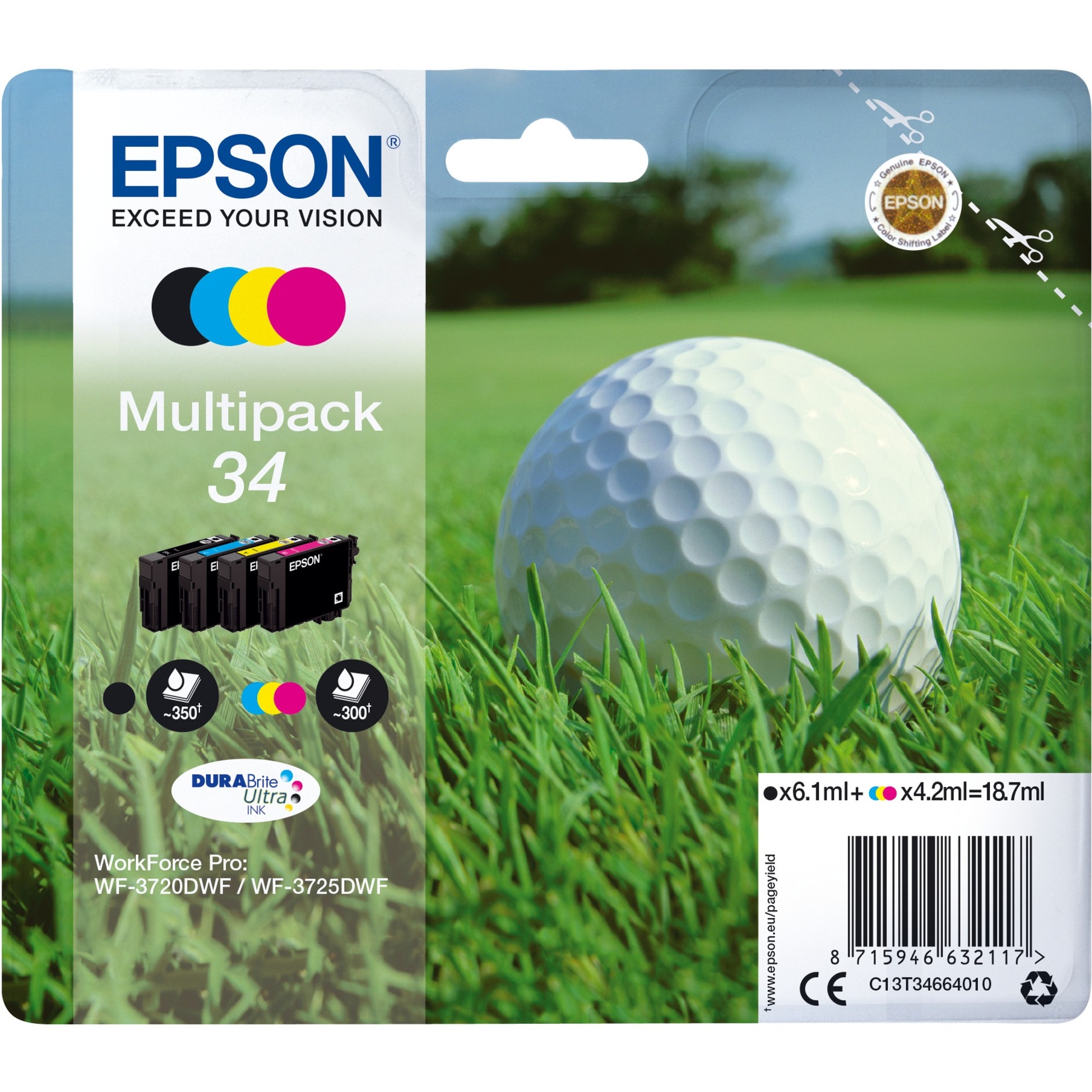 Tinte Multipack 34 (C13T34664010) von Epson