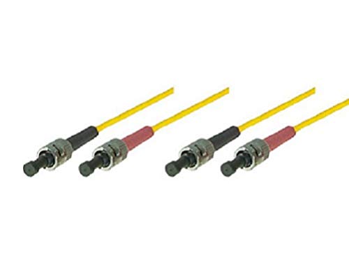 Equip ST/ST 9/125?m 3.0 m 3 m St St gelb LWL-Kabel – Glasfaserkabel-(3 m, OS2, ST, ST, gelb) von Equip