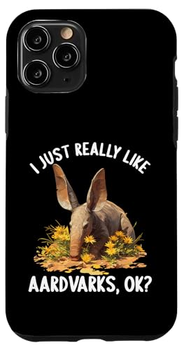 I just really like Aardvarks Erdferkeln Erdferkel Hülle für iPhone 11 Pro von Erdferkeln Erdferkel Geschenk Shop