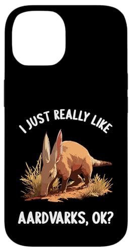 I just really like Aardvarks Erdferkeln Erdferkel Hülle für iPhone 14 von Erdferkeln Erdferkel Geschenk Shop