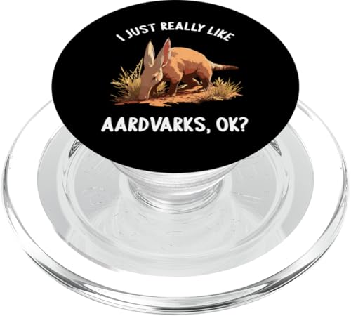 I just really like Aardvarks Erdferkeln Erdferkel PopSockets PopGrip für MagSafe von Erdferkeln Erdferkel Geschenk Shop