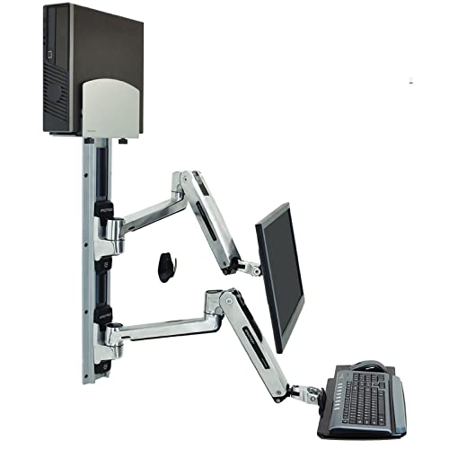 Ergotron 45-359-026 LX Sit Stand Wandhalterung System für 42 Zoll LCD Plasma TV von Ergotron