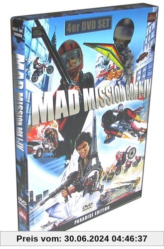 Mad Mission Teil 1 bis 4 Box Steelcase [4 DVDs] von Eric Tsang
