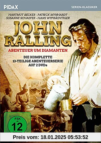 John Ralling - Abenteuer um Diamanten / Die komplette 13-teilige Abenteuerserie (Pidax Serien-Klassiker) [2 DVDs] von Erich Neureuther