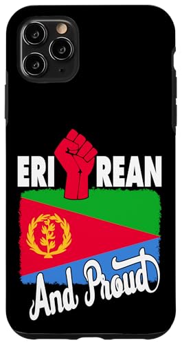 Hülle für iPhone 11 Pro Max Eritrean und Stolz lieben Eritrea mit Eritrea-Flaggenfaust von Eritrea Teez