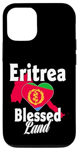 Hülle für iPhone 12/12 Pro Eritrea Gesegnetes Land mit eritreischer Flagge Karte von Eritrea Teez