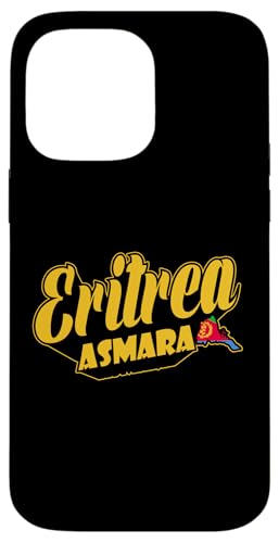 Hülle für iPhone 14 Pro Max Liebe Asmara Eritrea mit Eritrea-Flagge in Eritrea Karte von Eritrea Teez