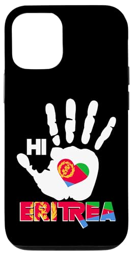 Hülle für iPhone 15 Hi Eritrea Love Eritrea mit eritreischer Flagge Palmenherz von Eritrea Teez