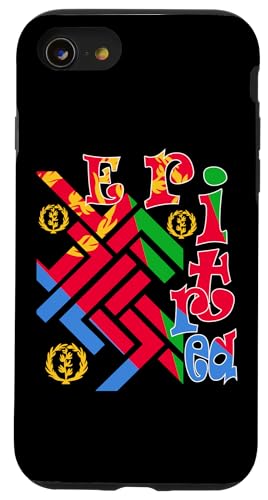 Ich liebe Eritrea mit eritreischer Flagge Eritrean Pride Hülle für iPhone SE (2020) / 7 / 8 von Eritrea Teez