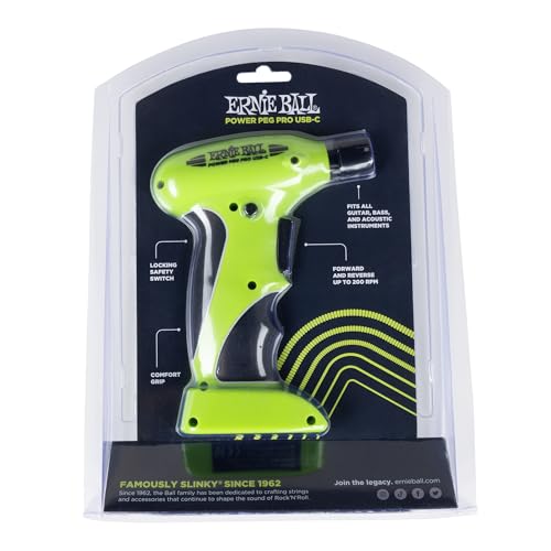 Ernie Ball Power Peg Pro USB-C Gitarrensaitenwickler von Ernie Ball