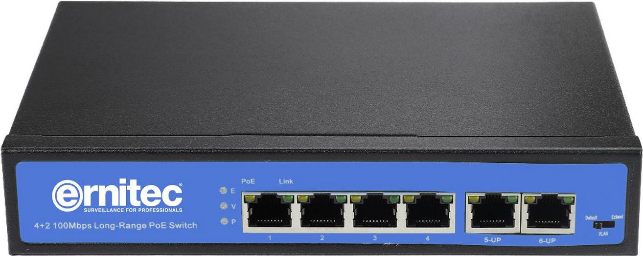 Ernitec ELECTRA-U04 Netzwerk-Switch Unmanaged Gigabit Ethernet (10/100/1000) (ELECTRA-U04) von Ernitec