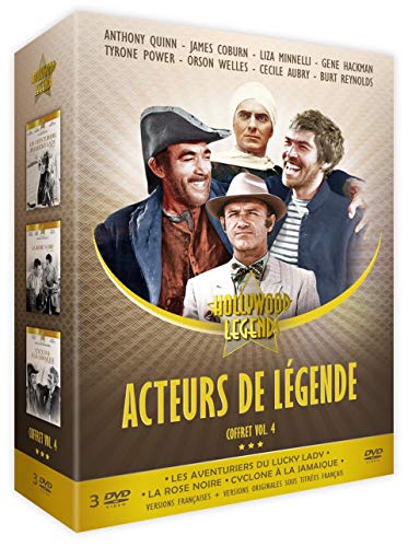 Coffret acteurs de légende, vol. 4, 3 films : les aventuriers du lucky lady ; la rose noire ; cyclone à la jamaïque [FR Import] von Esc Editions