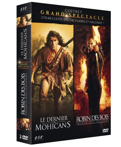 Grand spectacle - 2 films : le dernier des mohicans + robin des bois, prince des voleurs [FR Import] von Esc Editions