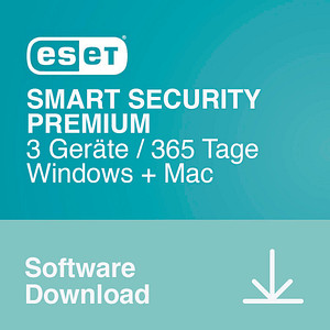 ESET Smart Security Premium Sicherheitssoftware Vollversion (Download-Link) von Eset