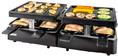 Unold 48755 Raclette Extandable 1300W 8Pf�nnchen sw/ed ausziehbar (48755) von Esge