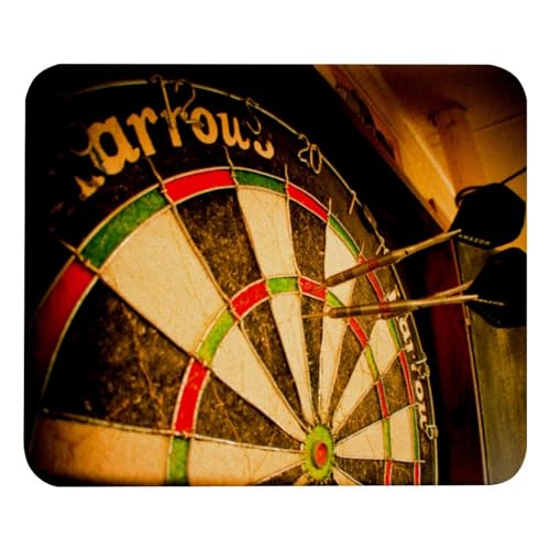 Eslifey Bequemes Mauspad, cooles Sport-Darts-Desktop-Mauspad, 21 x 25 cm, rutschfeste Gummiunterseite, verbessert Geschwindigkeit und Präzision, sbdE010 Eslifey Bequemes Mauspad, cooles Sport-Darts-Desktop-Mauspad, 21 x 25 cm, rutschfeste Gummiunterseite, verbessert Geschwindigkeit und Präzision, sbdE010 von Eslifey