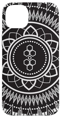 Heilige Geometrie Mandala Hexagon Geometrie Hülle für iPhone 14 Plus von Esoteric Empyre