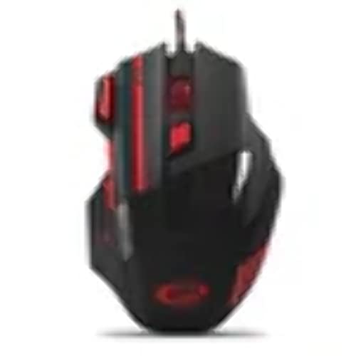 Esperanza it accesories - Esperanza EGM201R Wired 7D optische Gaming-Maus USB MX201 - Wolf - rot von Esperanza