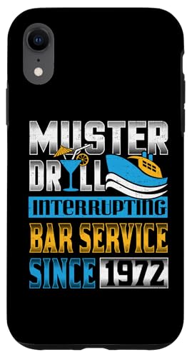 Hülle für iPhone XR Muster Drill Shirt Interrupting Bar Service Cruise T-Shirt von Essential Cruise Designs