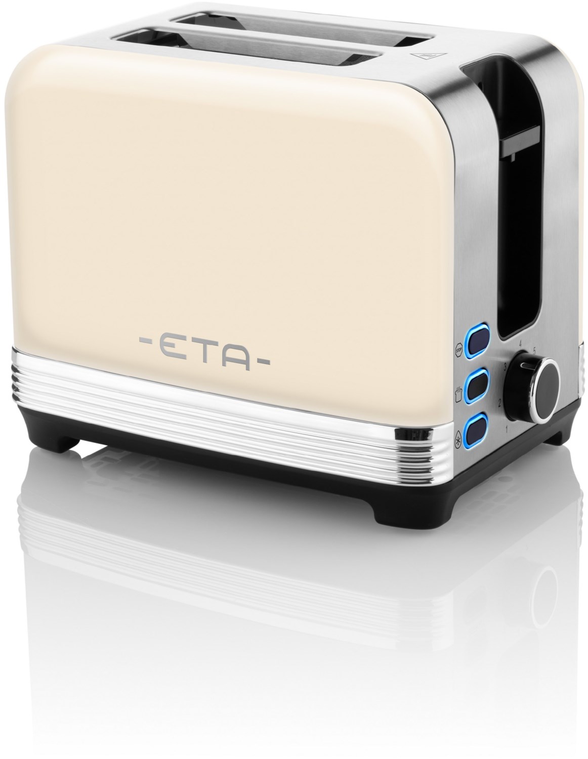 Storio 9166-40 Kompakt-Toaster beige von Eta