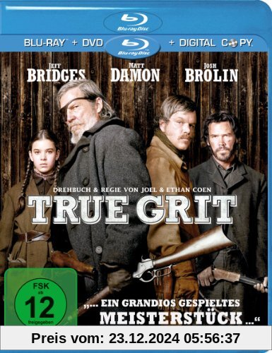 True Grit (inklusive DVD + Digital Copy) [Blu-ray] von Ethan Coen