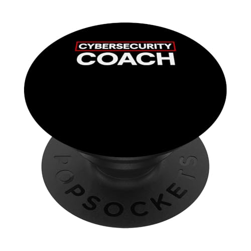 Cyber Security Coach PopSockets Klebender PopGrip von Etischer Hacker Computersicherheit Design