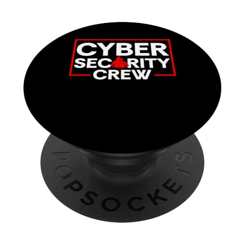 Cyber Security Crew PopSockets Klebender PopGrip von Etischer Hacker Computersicherheit Design