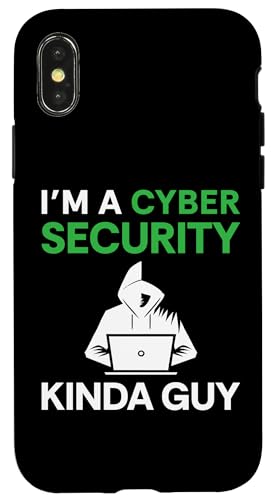 Hülle für iPhone X/XS Im A Cyber Security Kinda Guy von Etischer Hacker Computersicherheit Design