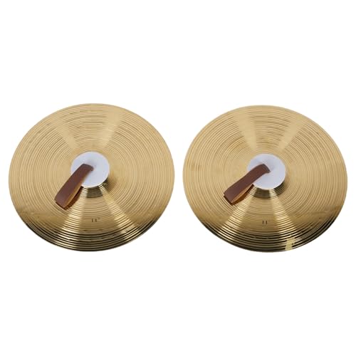 14 Zoll Drum Cymbals Legierung Percussion Set Double Hand Verwenden für Anfänger und Bands Geeignet 14 Zoll Drum Cymbals Legierung Percussion Set Double Hand Verwenden für Anfänger und Bands Geeignet von Eujgoov