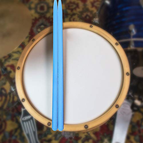 Drop -förmige Drumsticks Set Drumsticks, Drum Stick Nylon Akustische Drum Sticks Ersatz für Musikinstrumente Percussion Accessoires (BLUE) von Eujgoov