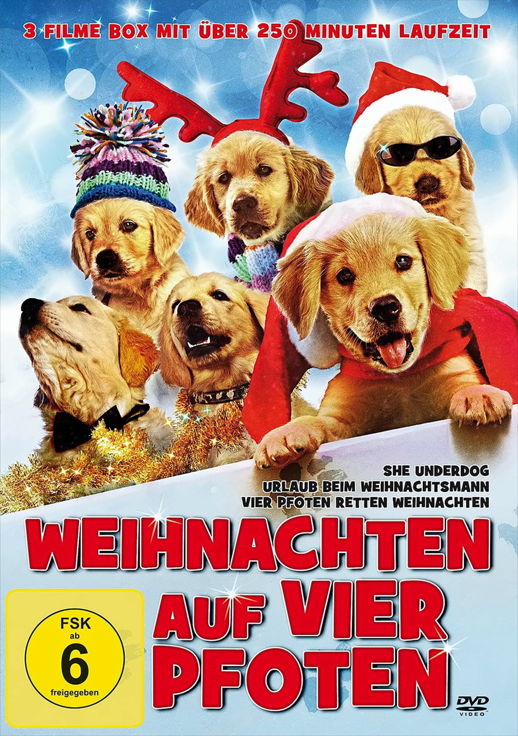 Weihnachten auf vier Pfoten (Inkl. Weihnachtsmütze) von dtp entertainment AG