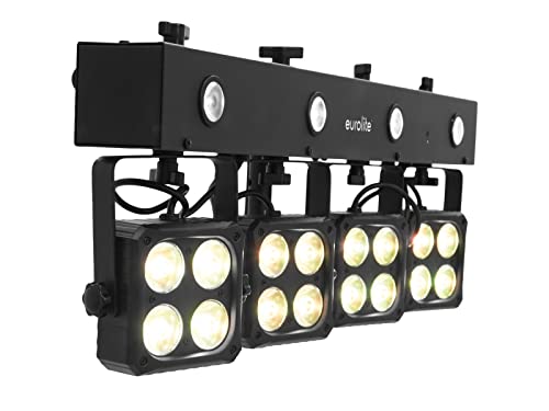 EUROLITE AKKU KLS-180 Kompakt-Lichtset | Komplette DMX-LED-Lichtanlage mit wiederaufladbarem Akku von Eurolite