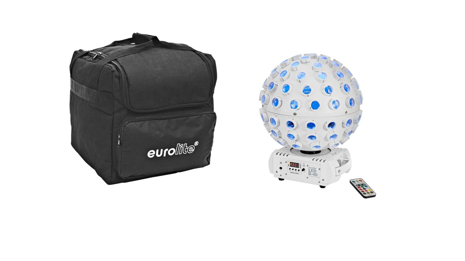 EUROLITE Set LED B-40 HCL MK2 weiß + Soft-Bag von Eurolite